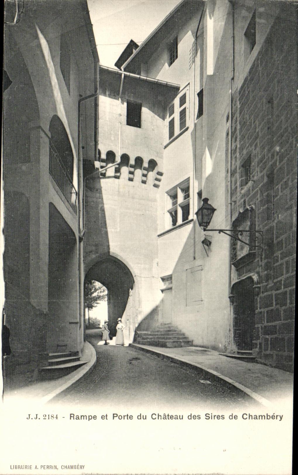 CPA Rampe et Porte du Chateau des Sires de Chambery