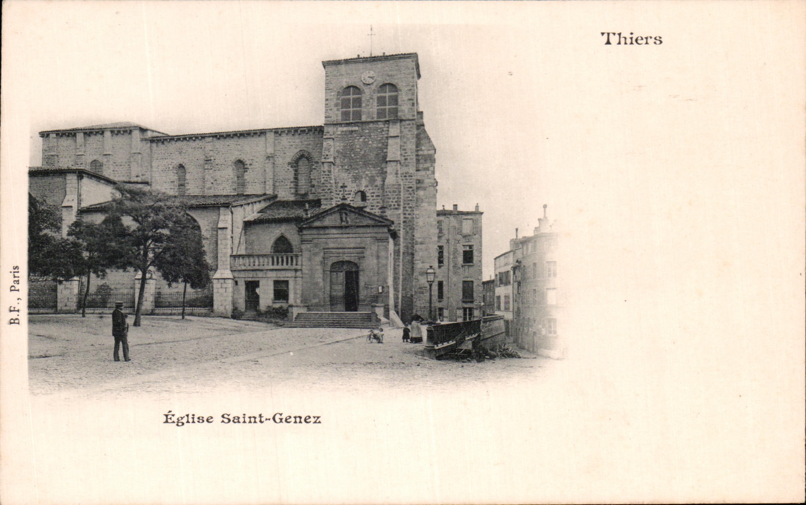 CPA Thiers Eglise Saint Genez