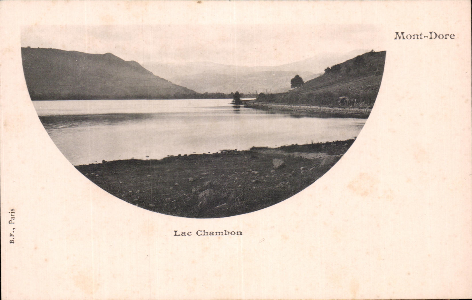 CPA Mont Gilds Lake Chambon