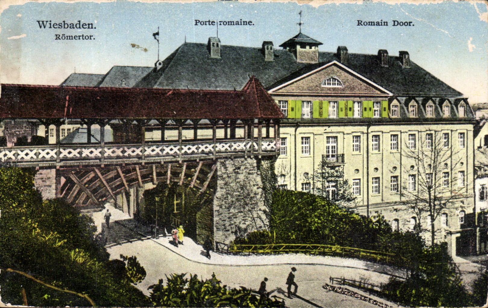 CPA Wiesbaden Roman Gate