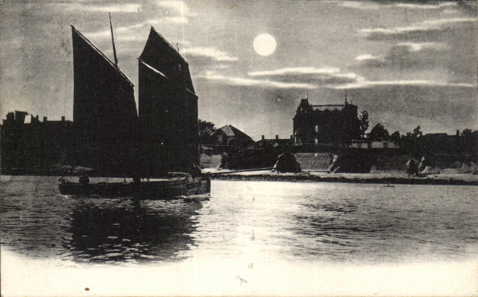 CPA Croix de Vie Bateau
