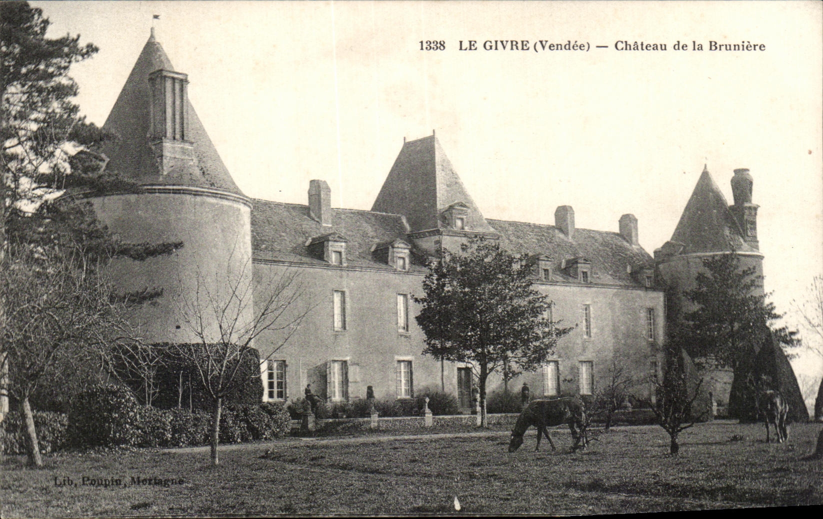 CPA Le Givre Chateau de la Bruniere