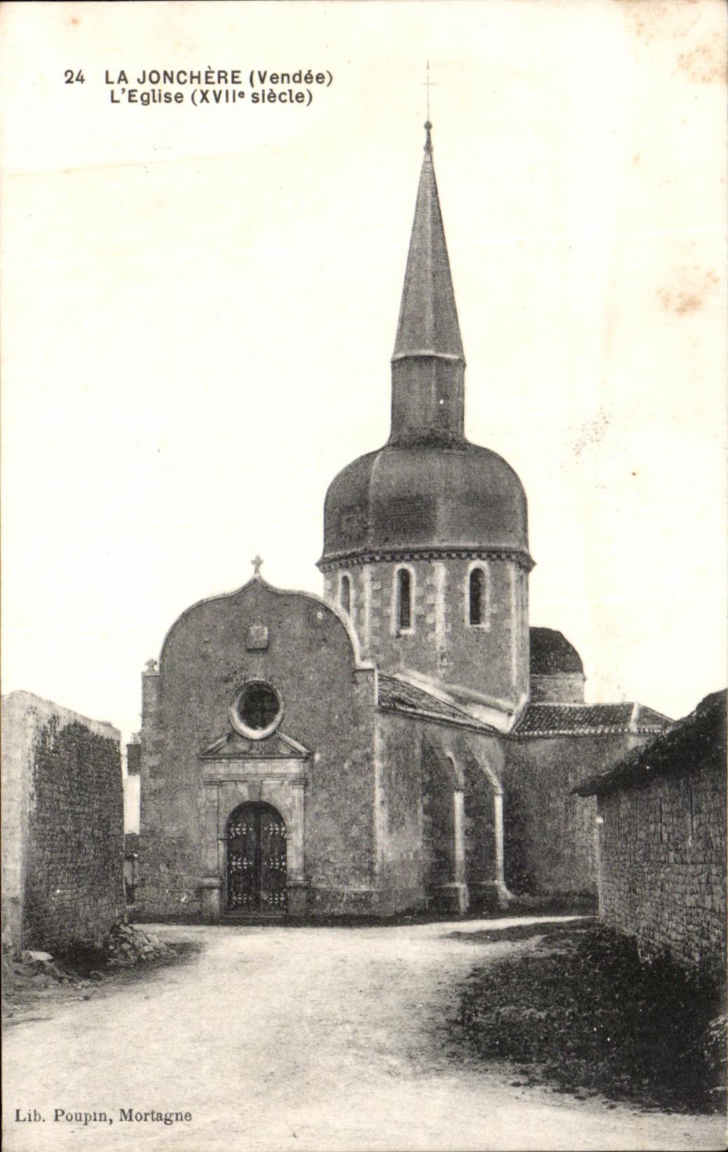 CPA La Jonchere L'Eglise 