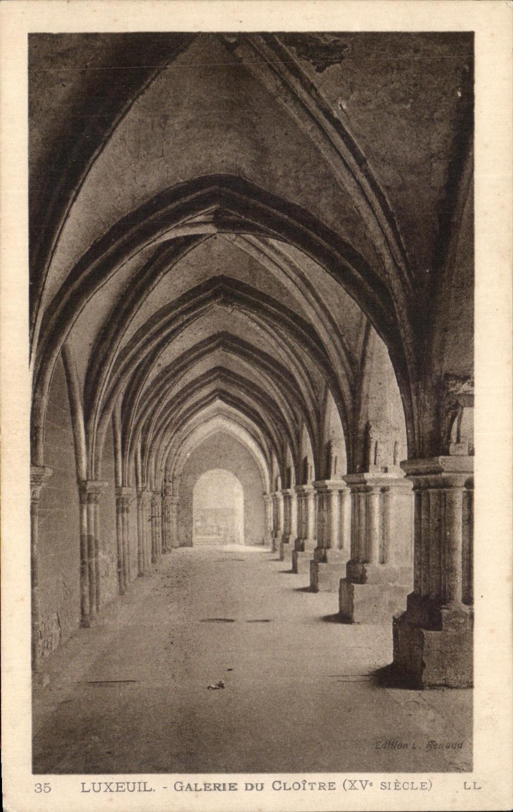 CPA Luxeuil Gallery Of the Cloister