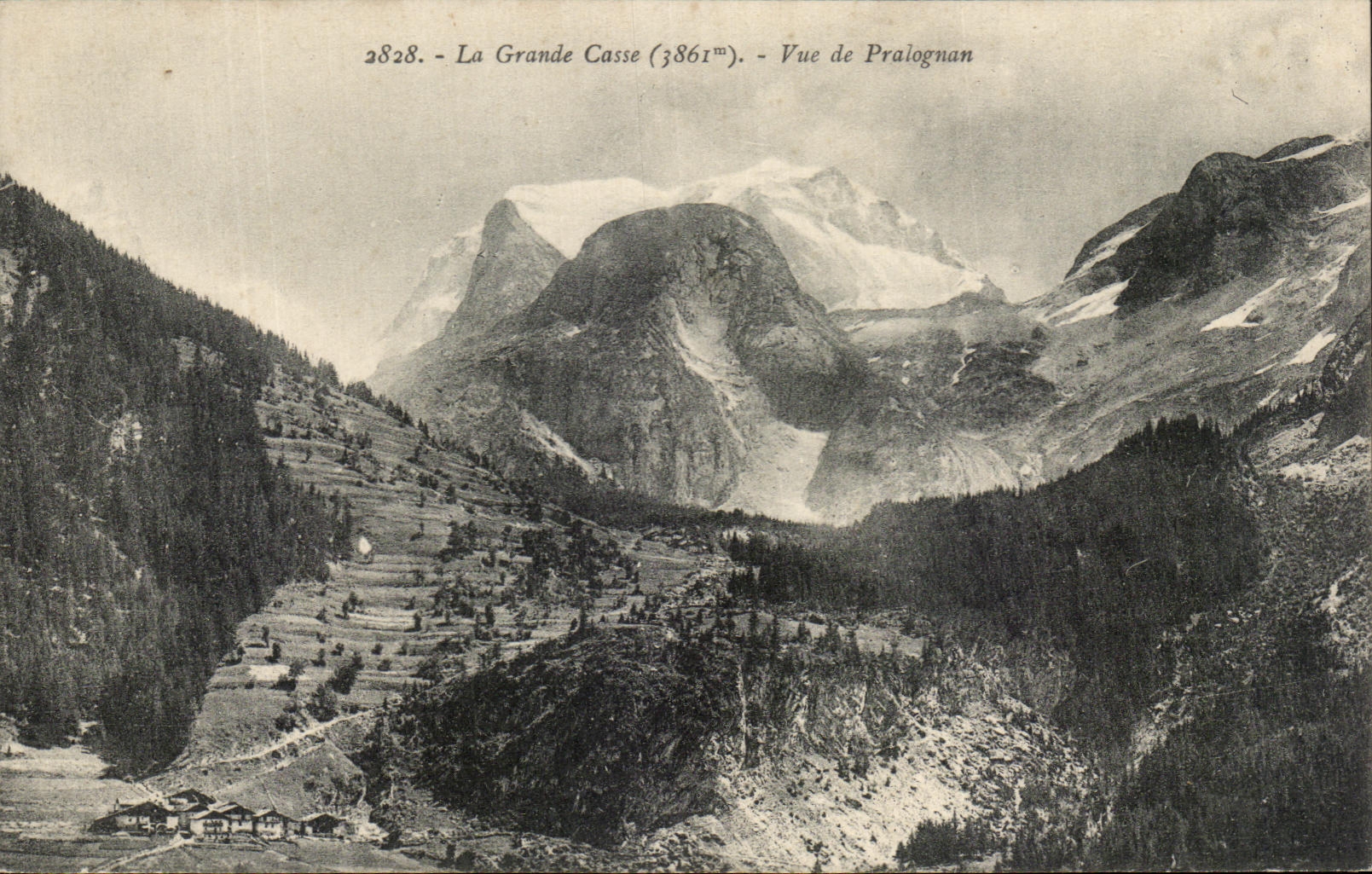 CPA La Grande Casse Vue de Pralognan