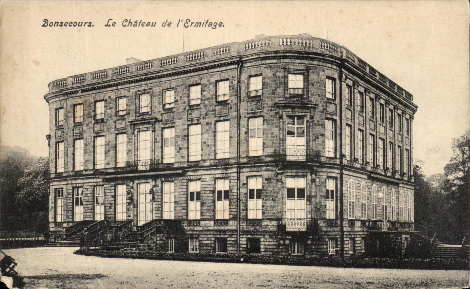 CPA Bonsecours el castillo de la ermita