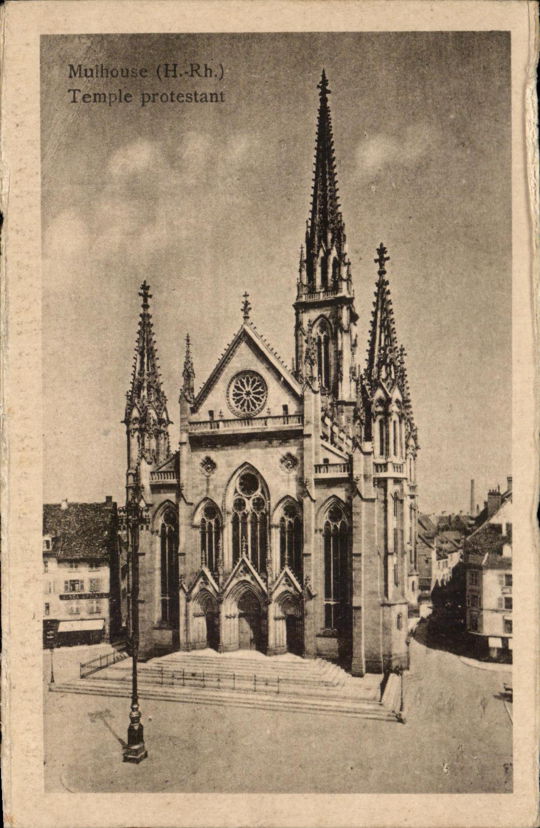 Templo del Protestant de CPA Mulhouse