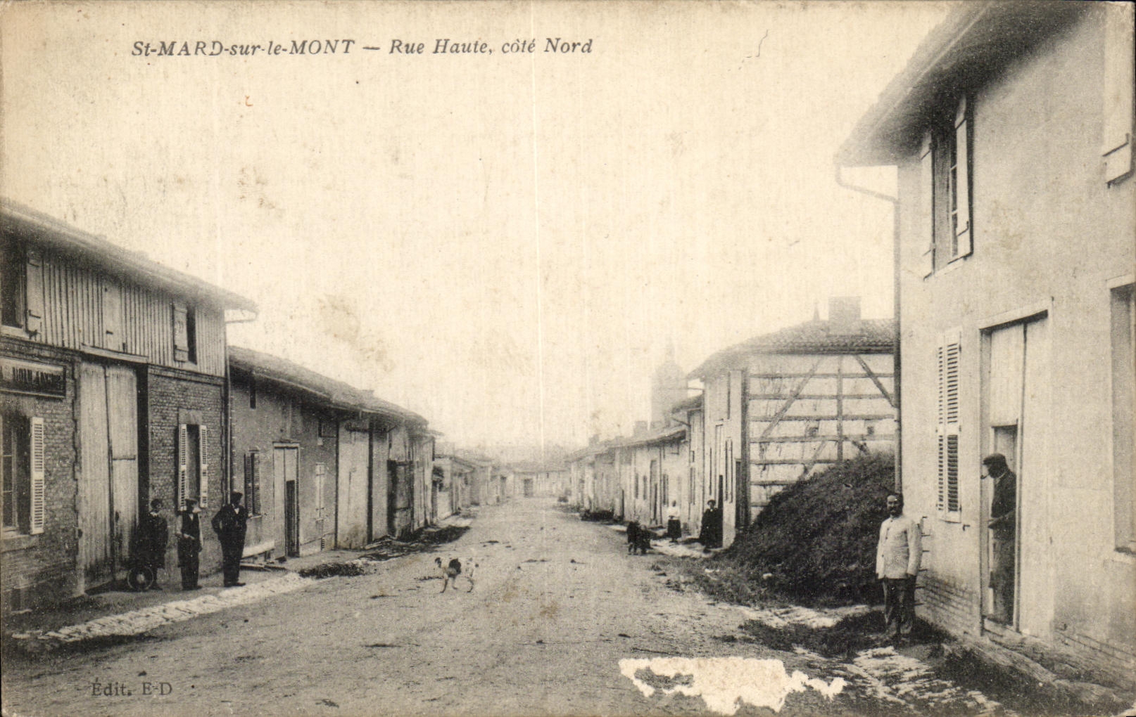 CPA St Mard on the Mount High Street Dimensions Northern