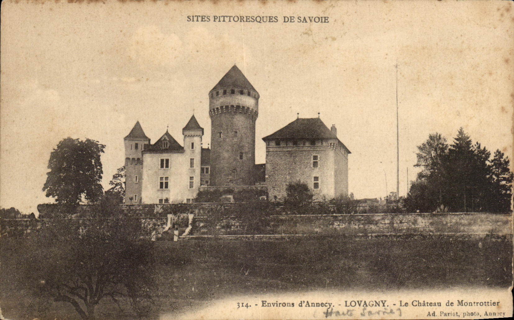 CPA Environs d'Annecy Lovagny Le Chateau de Montrottier