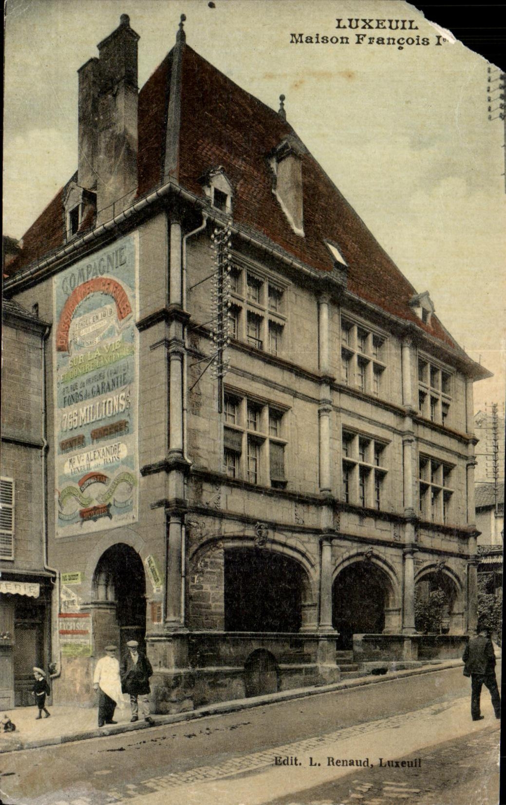 CPA Luxeuil Les Bains François House 1st