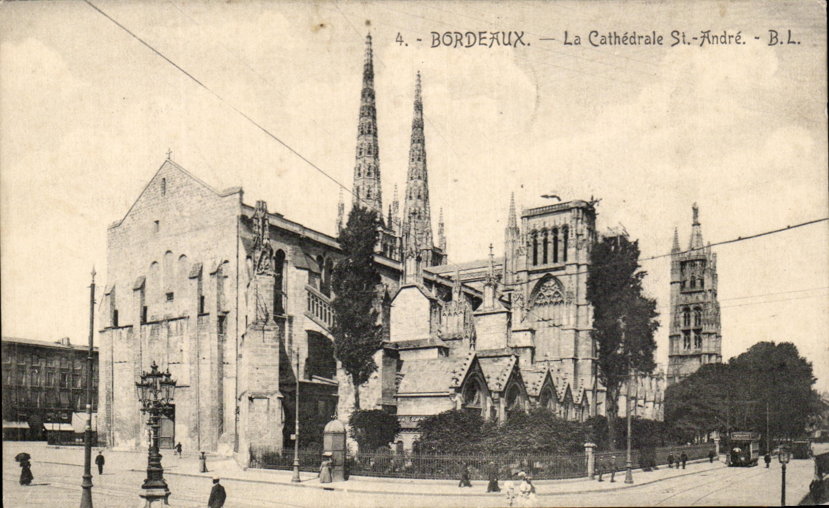 CPA Bordeaux La Cathedrale St andre 