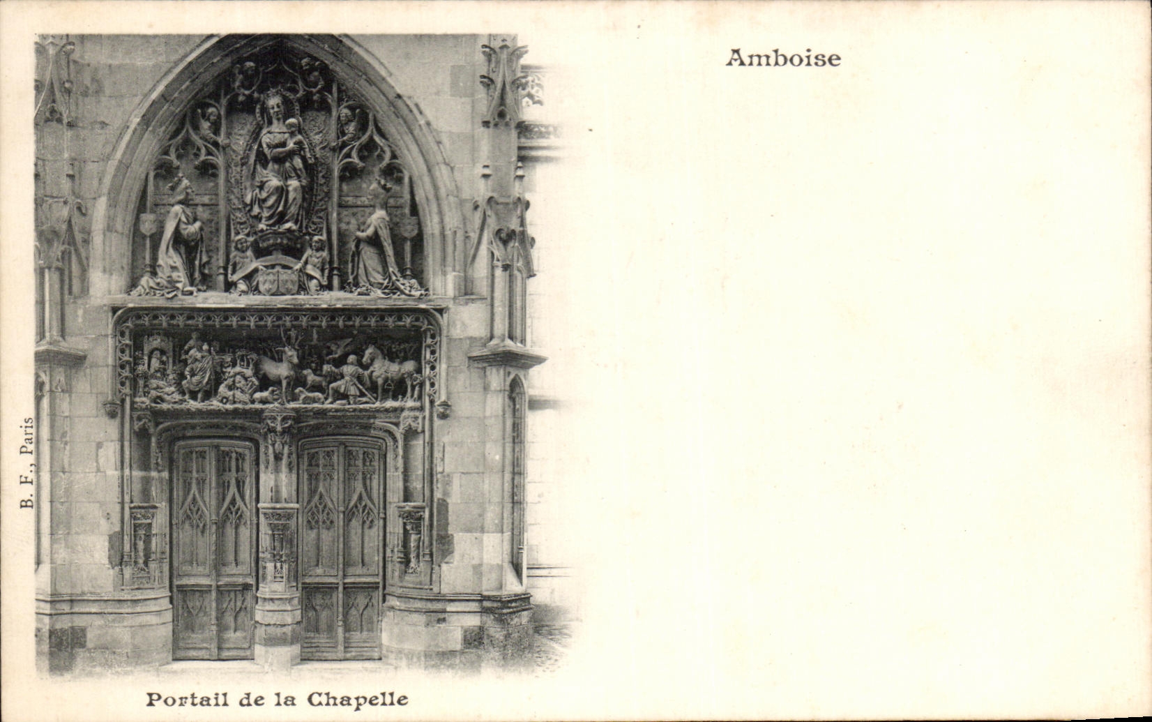 CPA Amboise Portail de la Chapelle