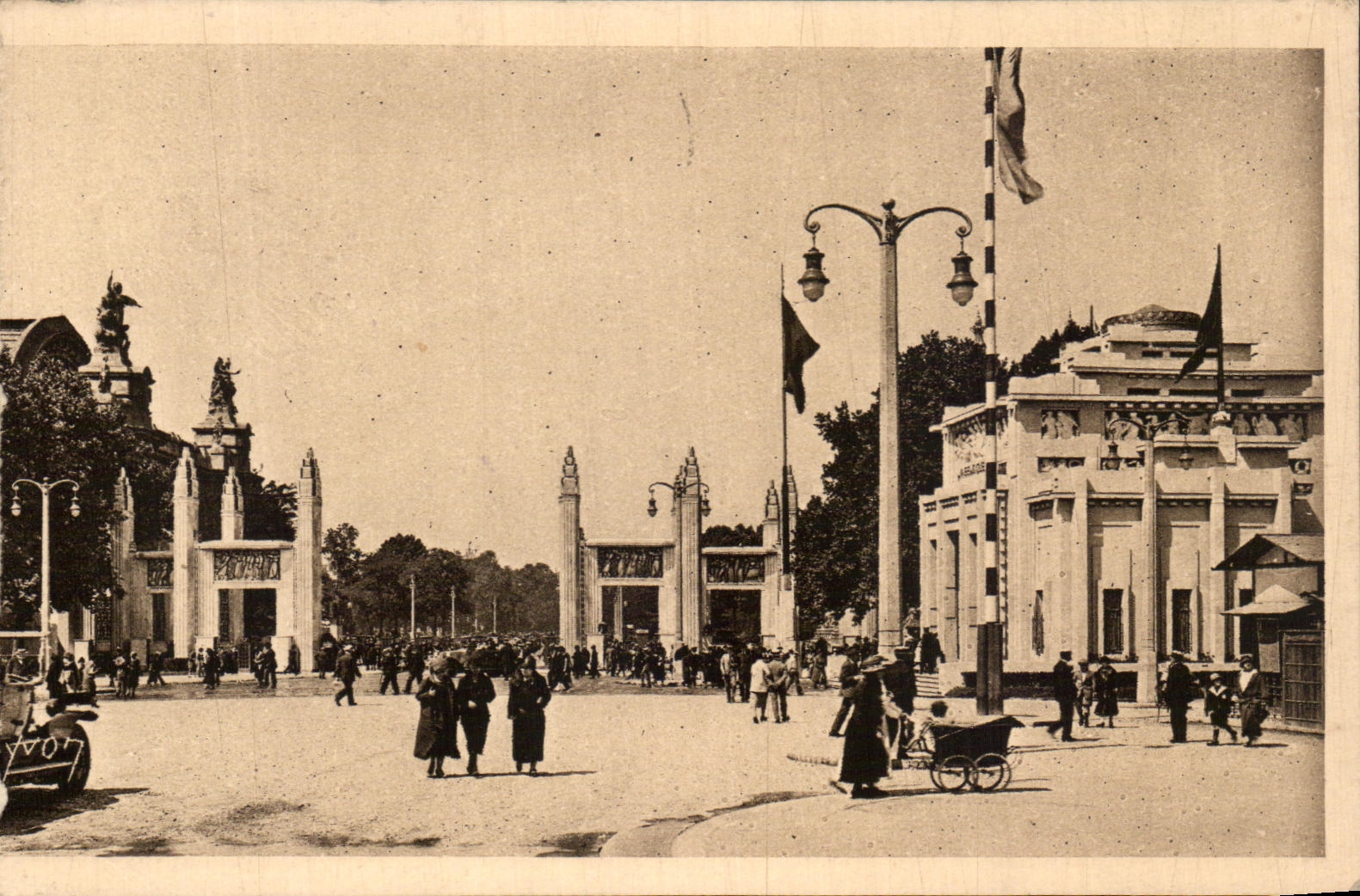 CPA Exposition Internationale Des Arts Decoratifs Paris 1925 Porte d'Honneur