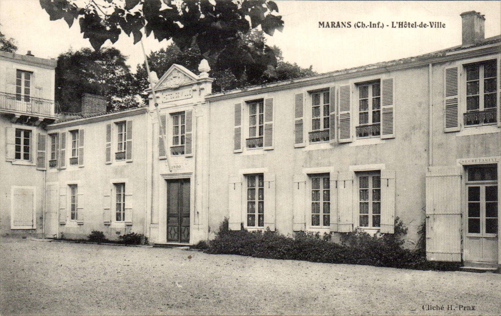 CPA Marans L'Hotel de Ville 