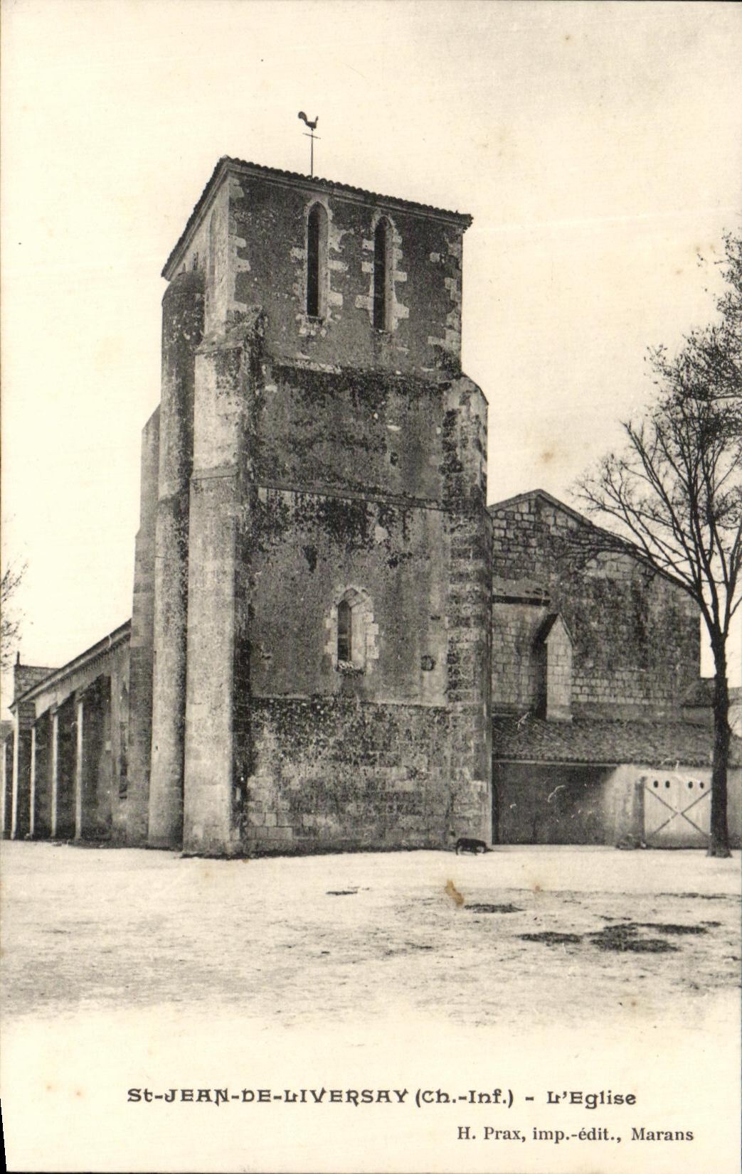 CPA St Jean De Liversay L'Eglise 