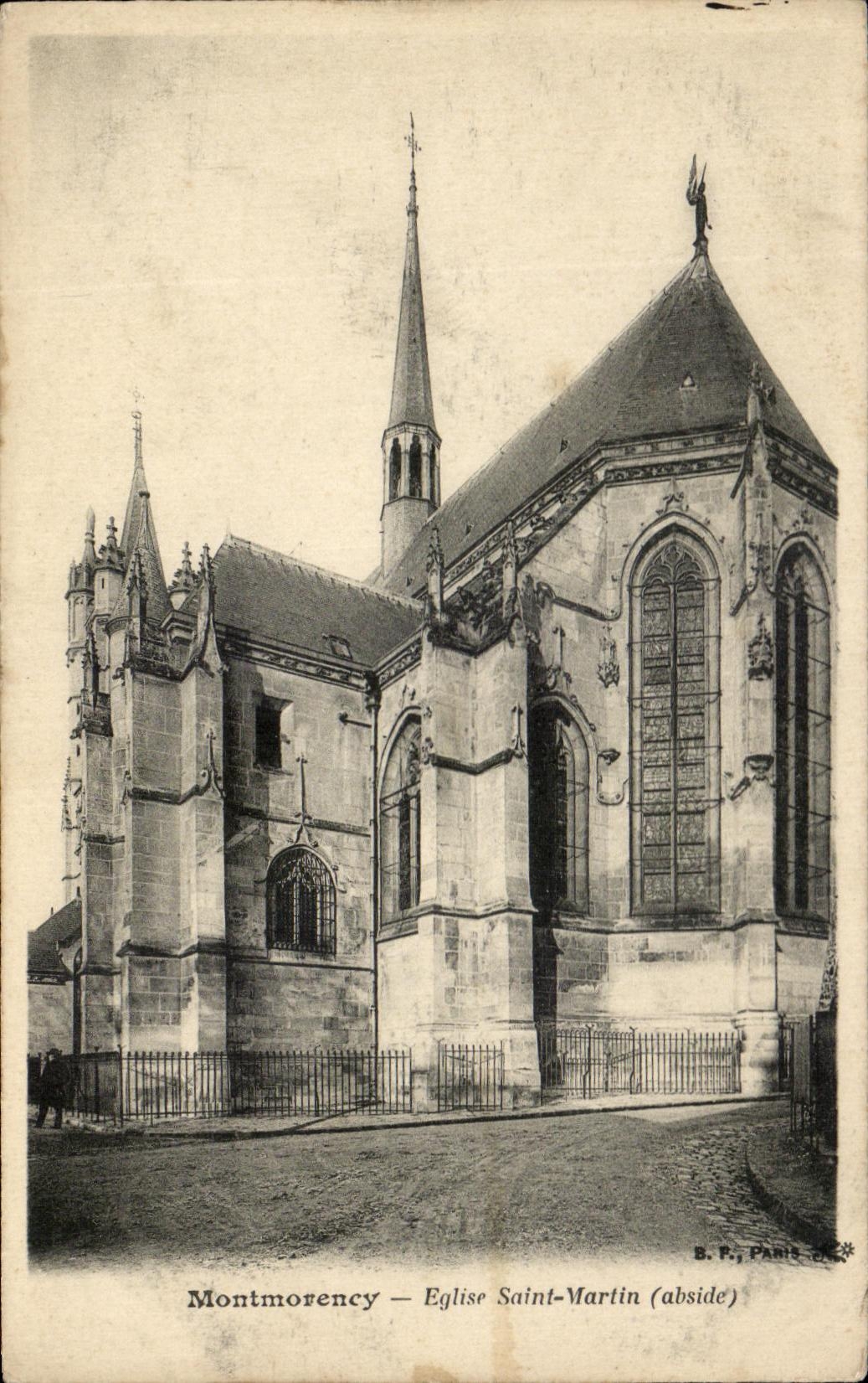 CPA Montmorncy Church Saint Martin