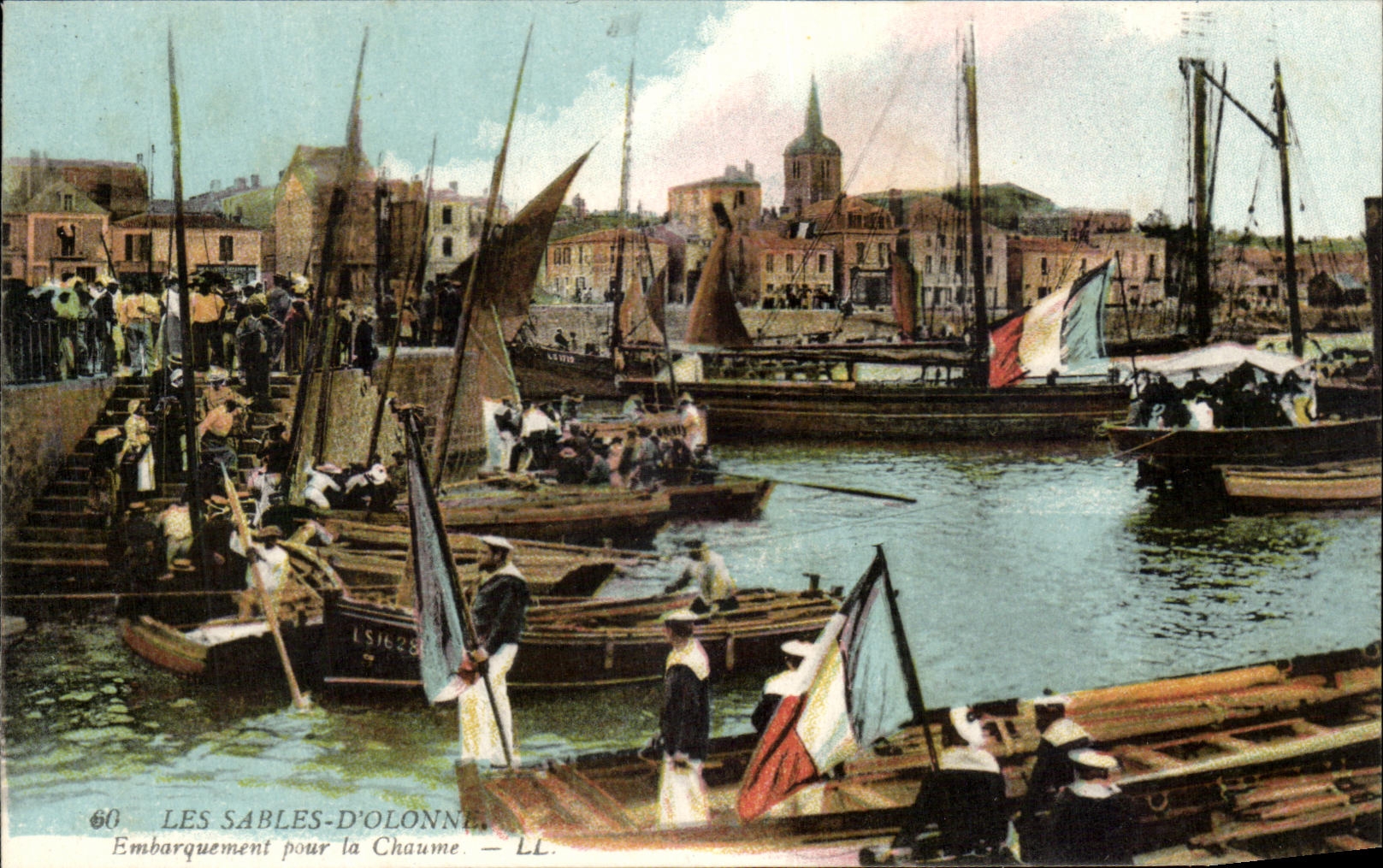 CPA Sables d'Olonne Boats of sin