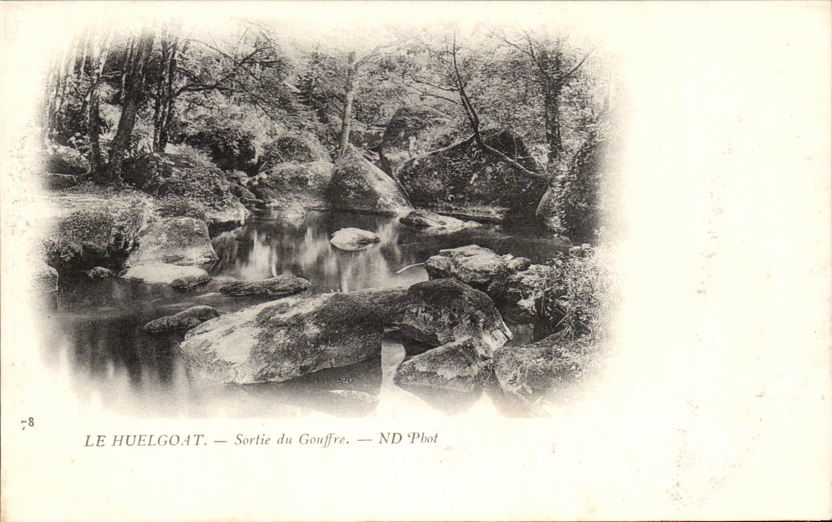 CPA Huelgoat Left Gouffe