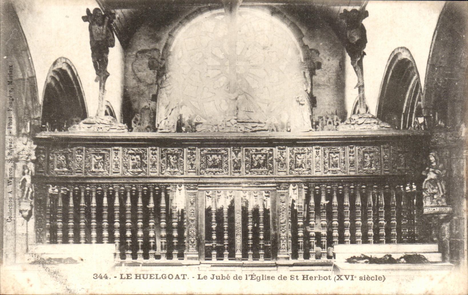 CPA Huelgoat the Jude Of the Church Of St Herbot