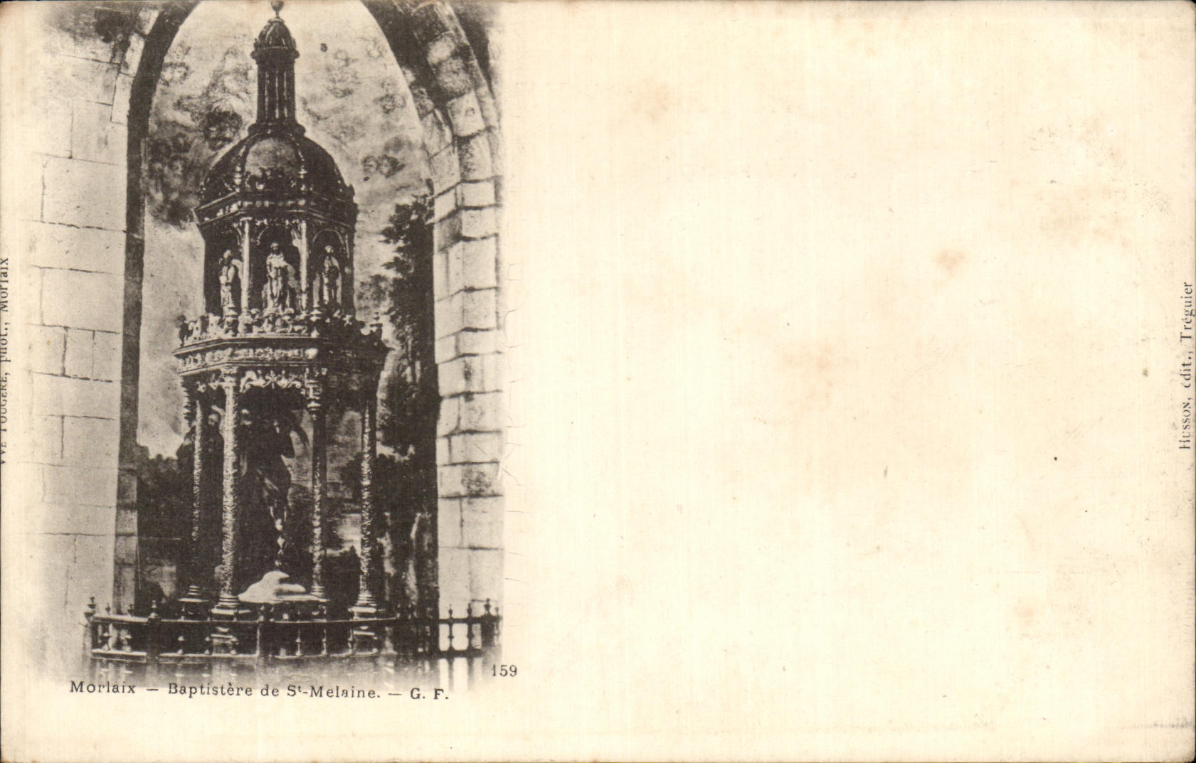 CPA Morlaix Baptistere De St Melaine