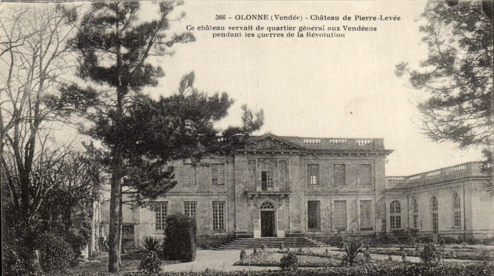 CPA Olonne Chateau de Pierre Levee 