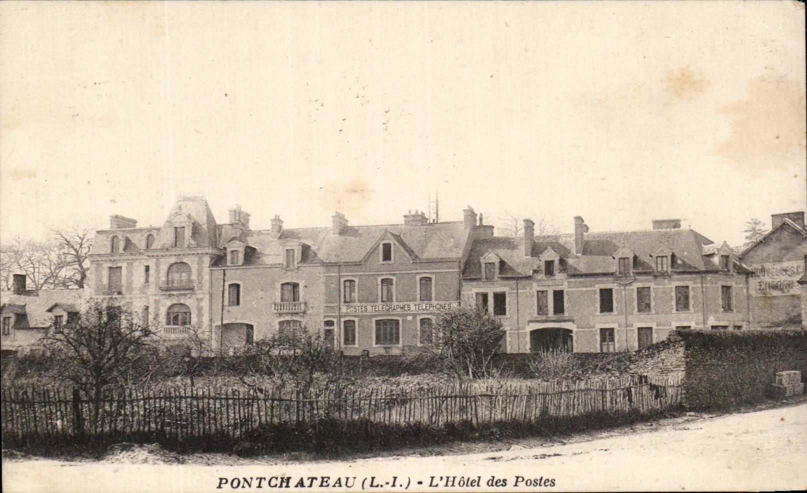 CPA Pontchateau el edificio de la oficina de correos