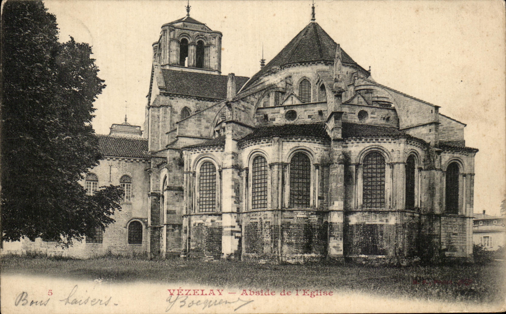 CPA Vezelay Apse of L  Church