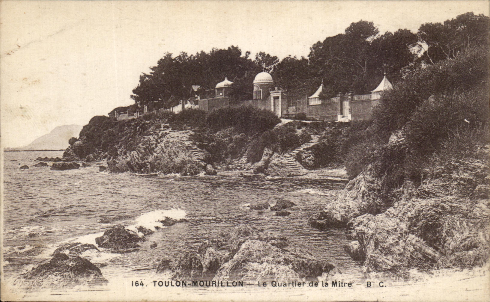 CPA Toulon Mourillon Quarier of the Miter