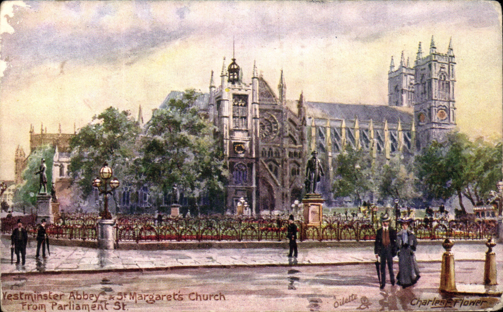 CPA Abbey St Margarets Church From Parliament st