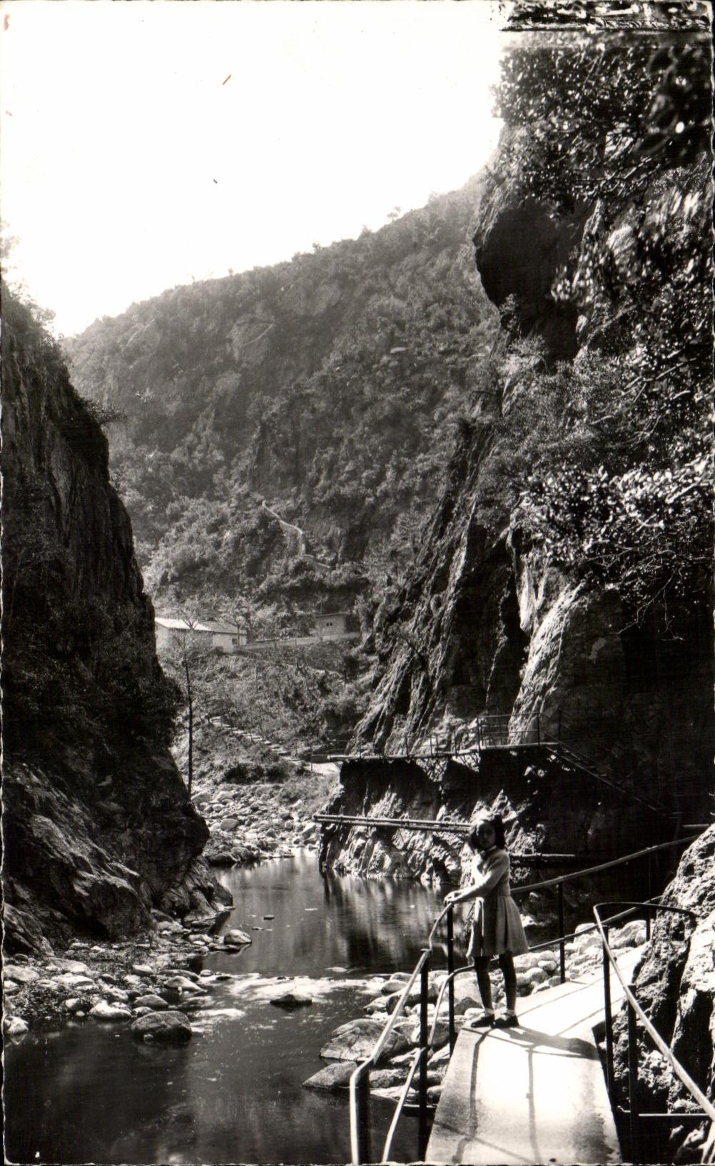 CPA Amelie les Bains Gorges du Mondony pres du belvedere