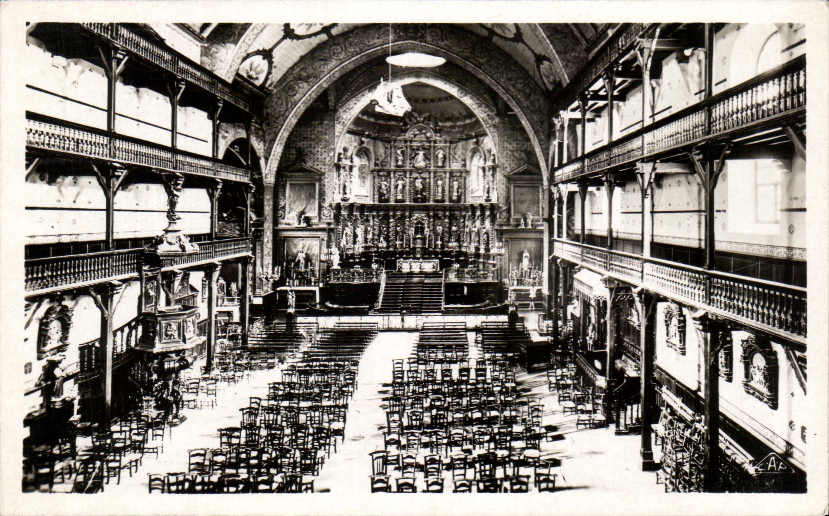 CPA St Jean de Luz L'Eglise Paroissiale