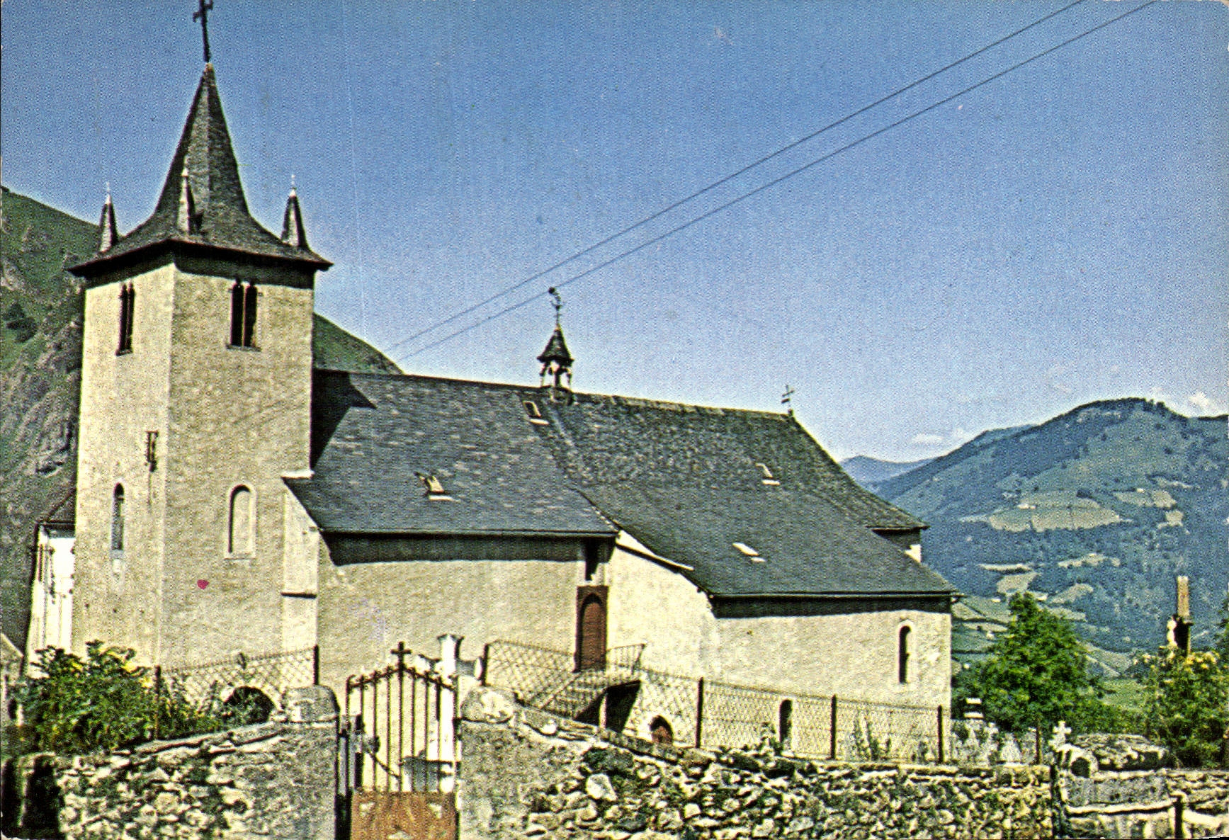 MODERN CARD Larrau the Church