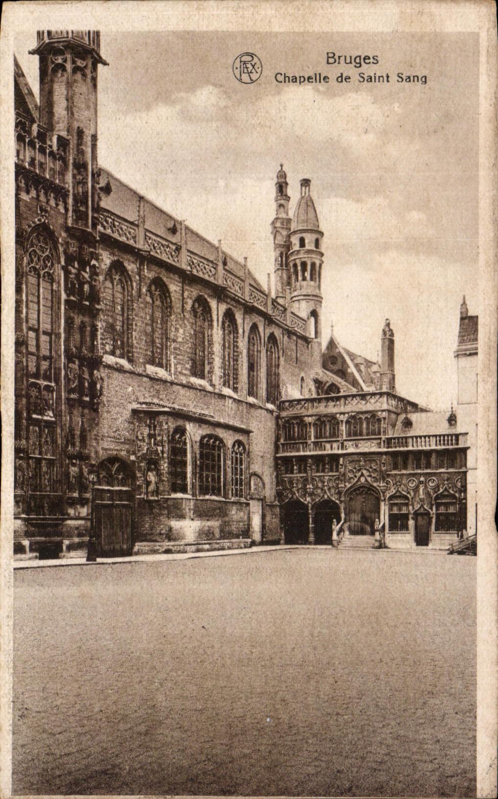 CPA Bruges Vault of Saint Blood