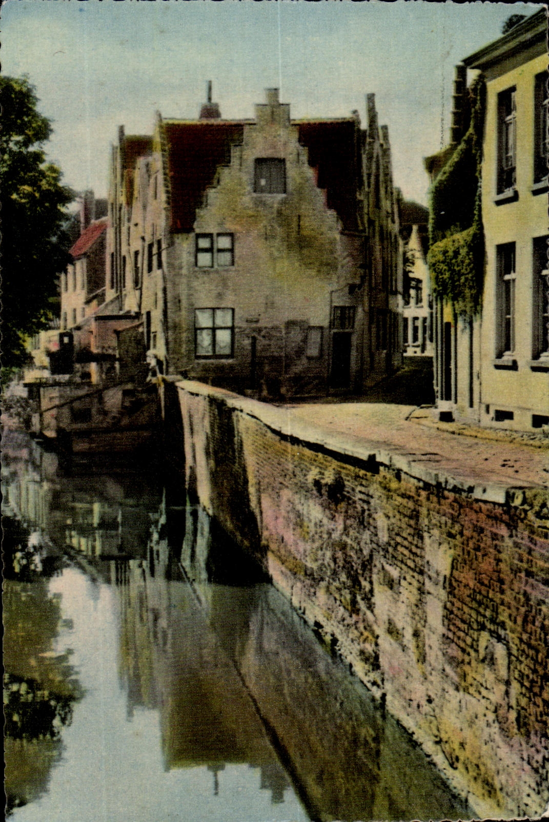 CPA Brugge Pottemakersstraat Street of the pottery