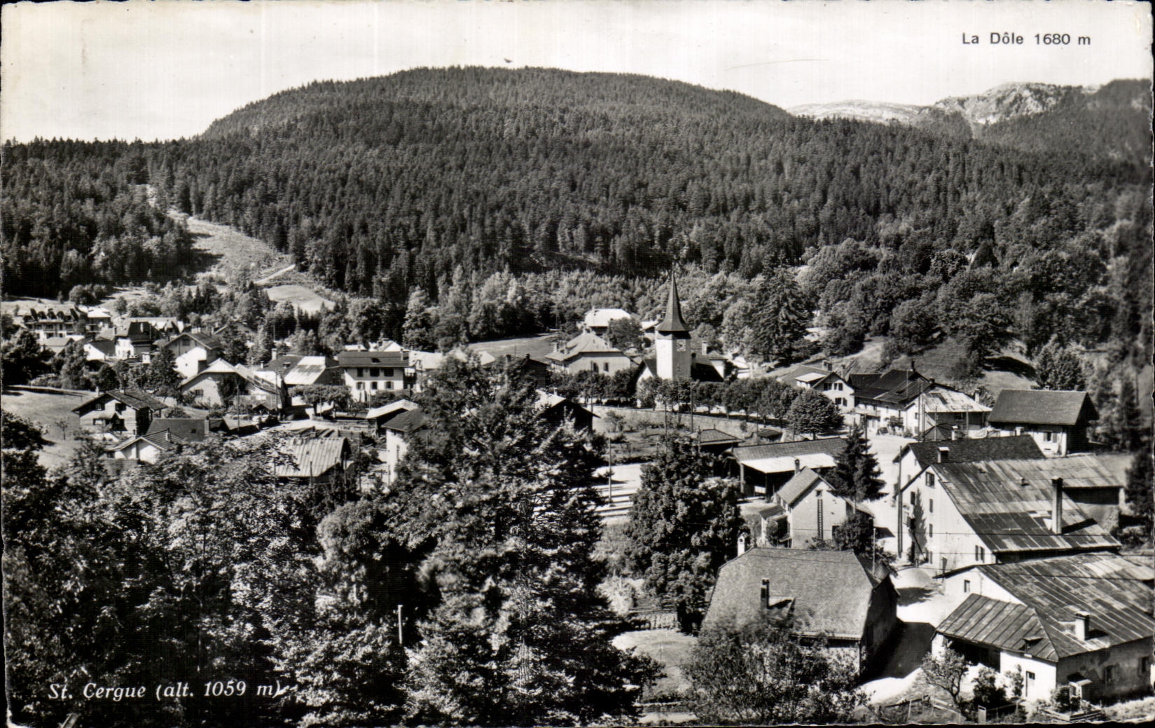 CPA Le Dole St Cergue