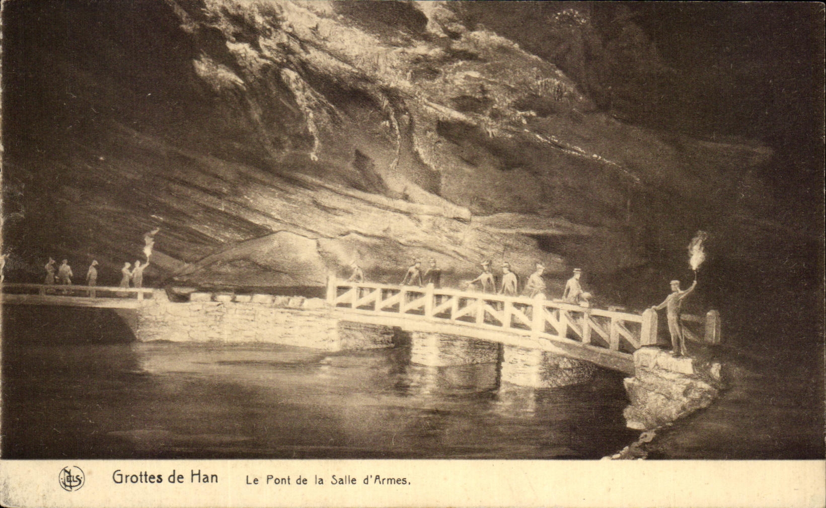 Cuevas de CPA de Han el puente de las armas del sitio