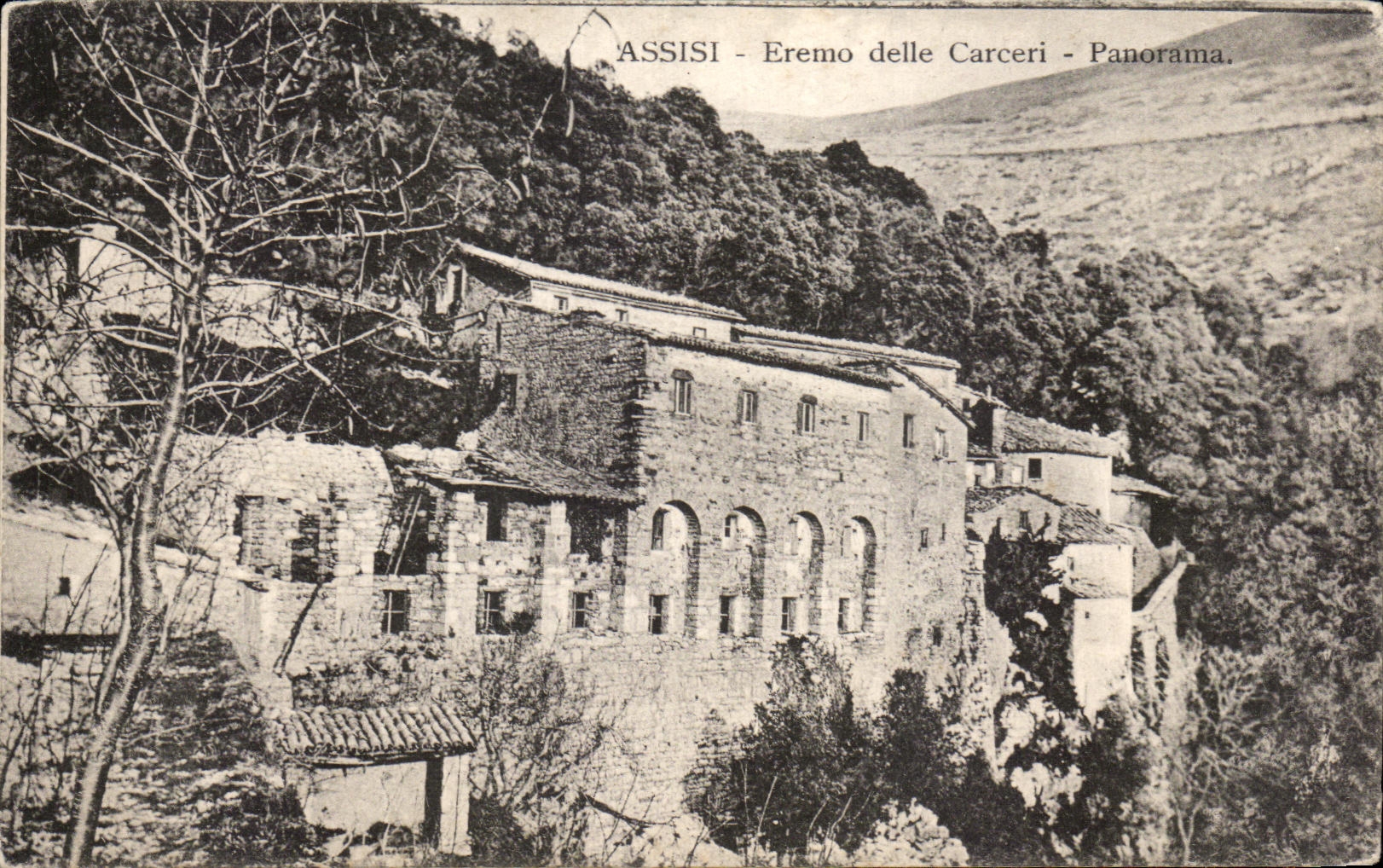 Panorama de Delle CPA Assisi Eremo Carceri