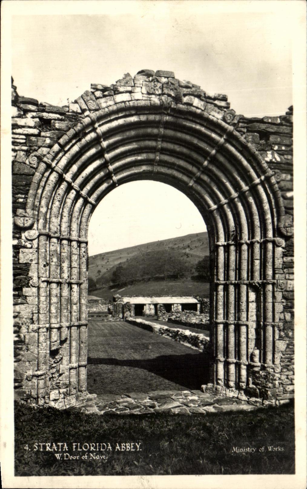 Puerta de la abadia de la Florida de los estratos de CPA del cubo