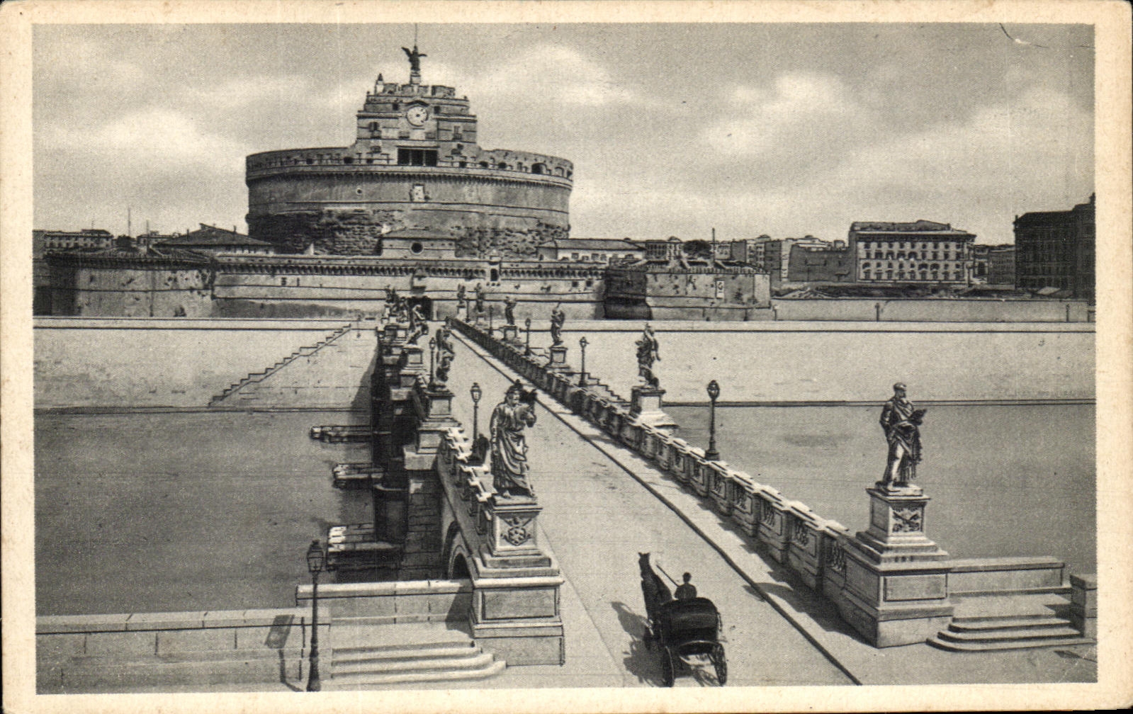 CPA Roma Ponte e Castel Sant Angelo