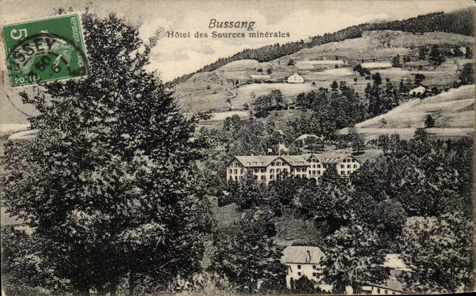 CPA Bussang Hotel des Sources minerales