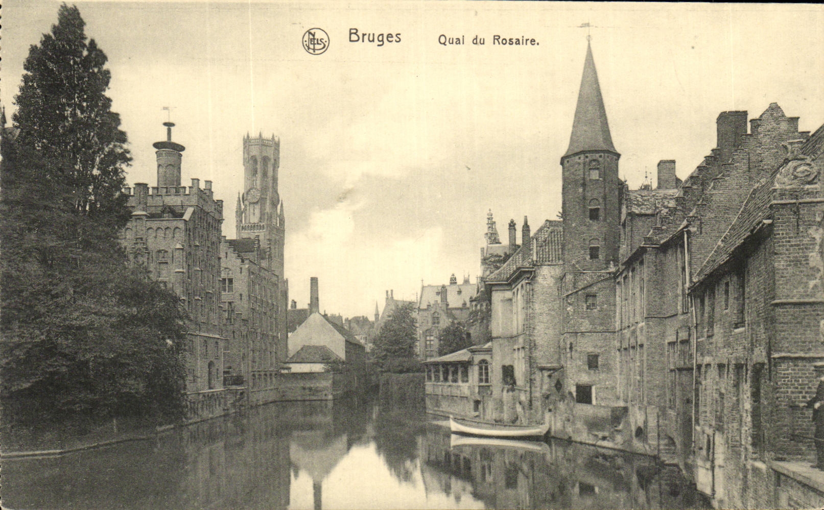 CPA Bruges Quay of the Rosary