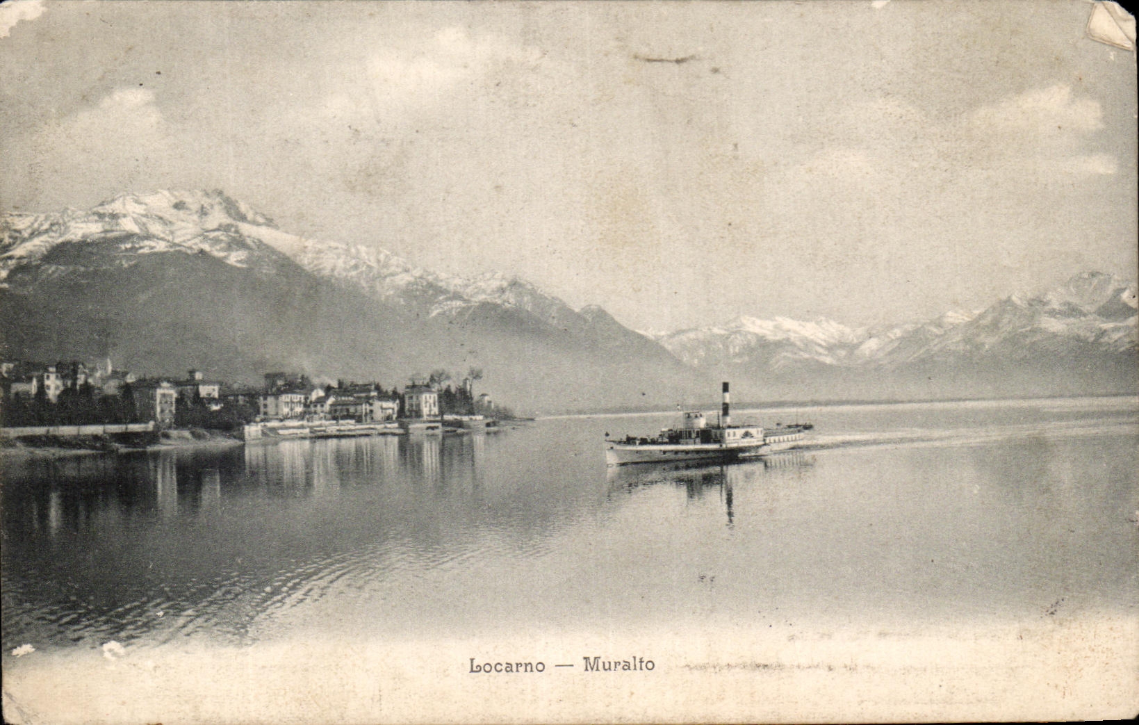 Barco de CPA Locarno Muralto