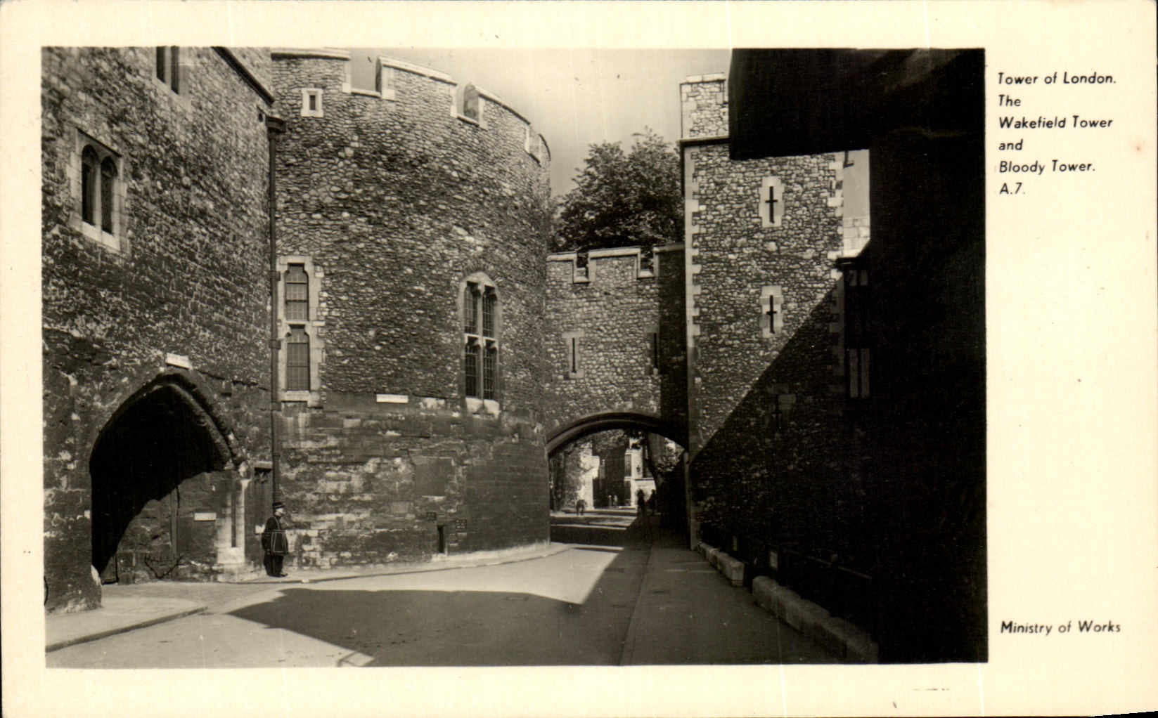 CPA Tower of London The Wakefield Tower and Bloody Tower