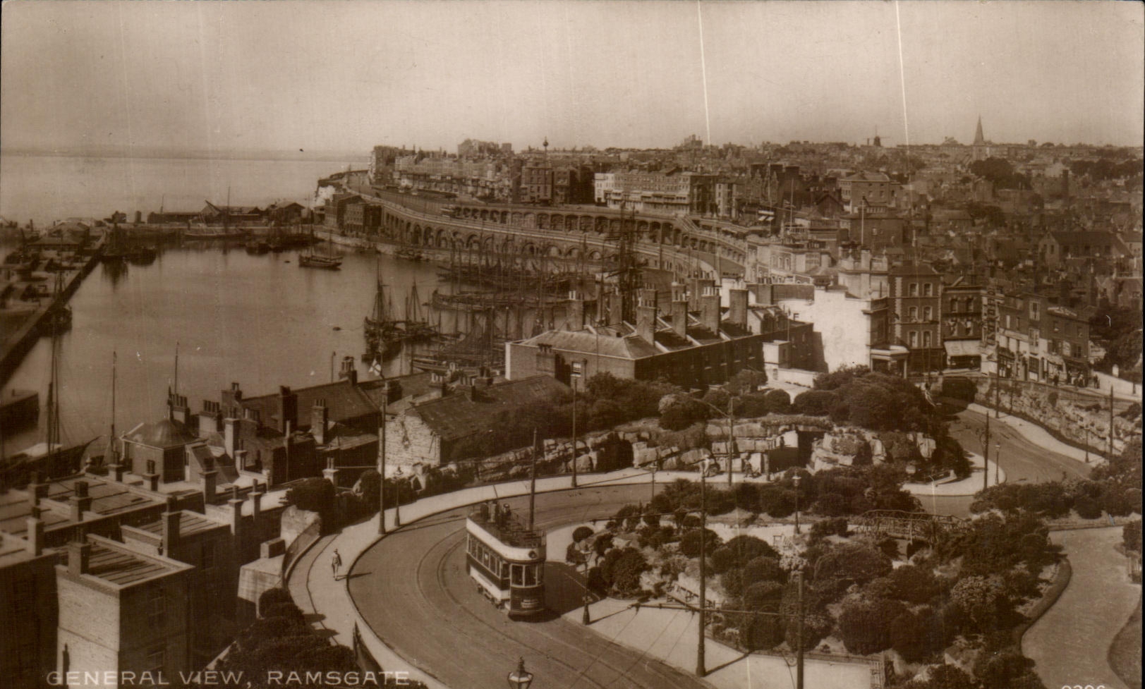 CPA General View Ramsgate