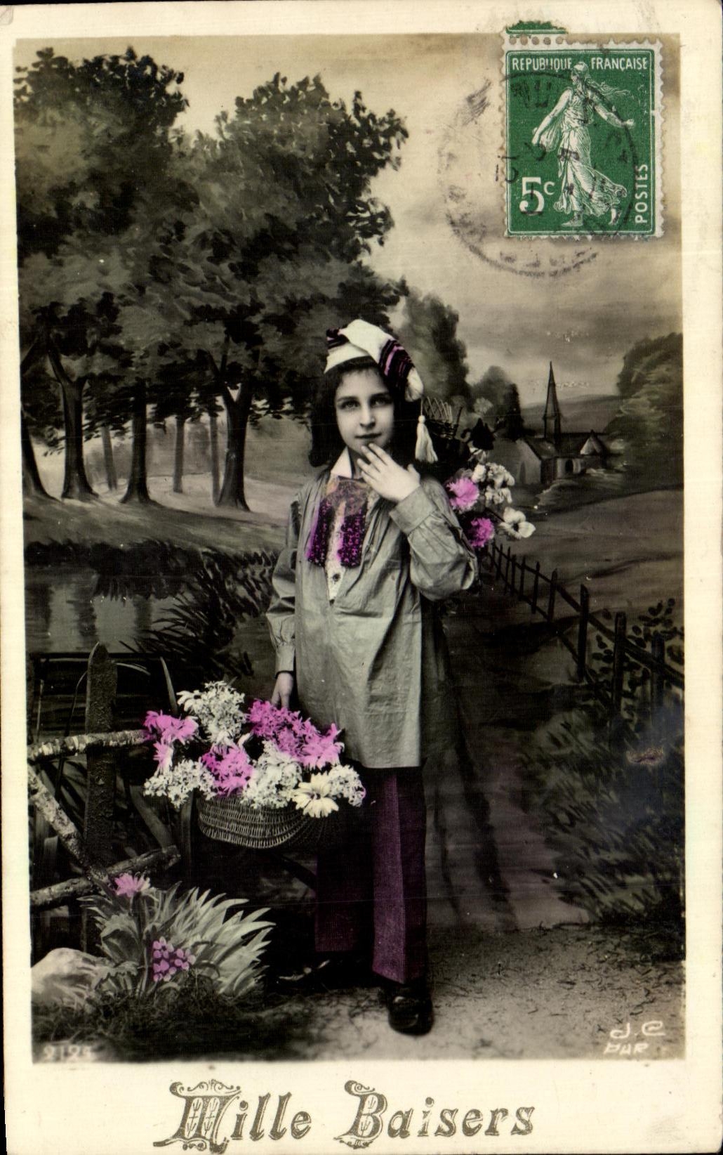 CPA Mille Baisers Enfants