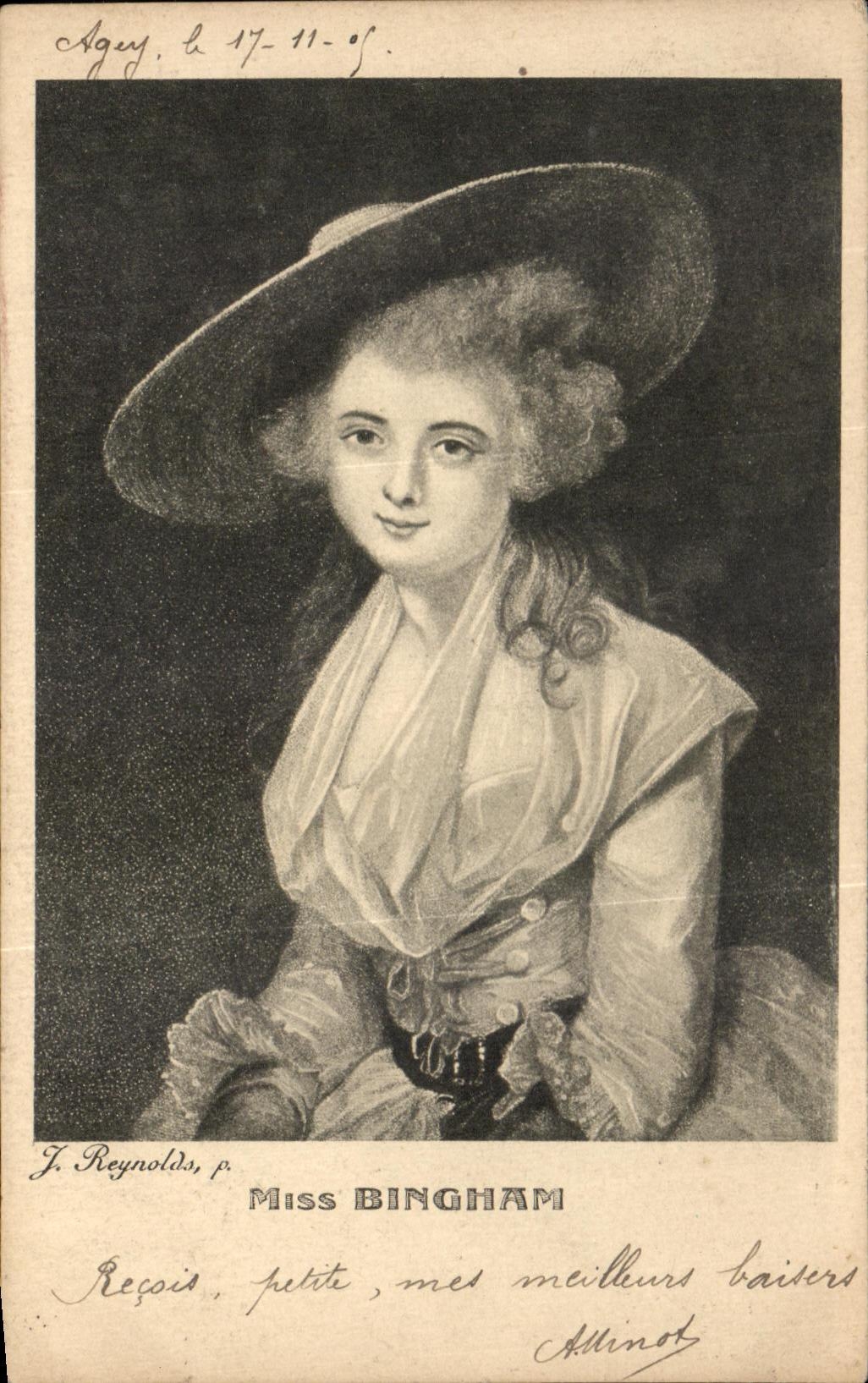 CPA Miss Bingham Femme 