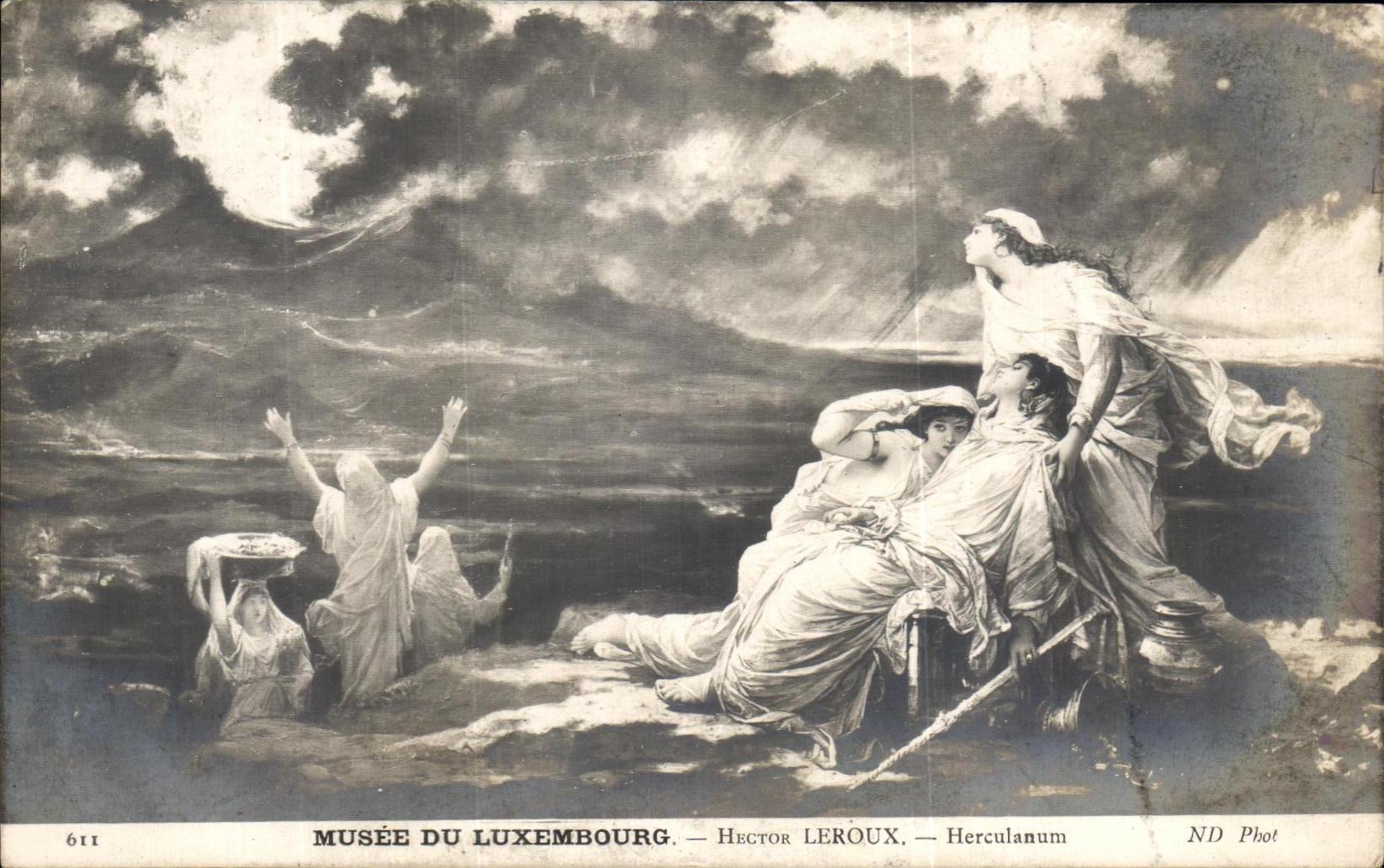 CPA Museum Of Luxembourg Hector Leroux