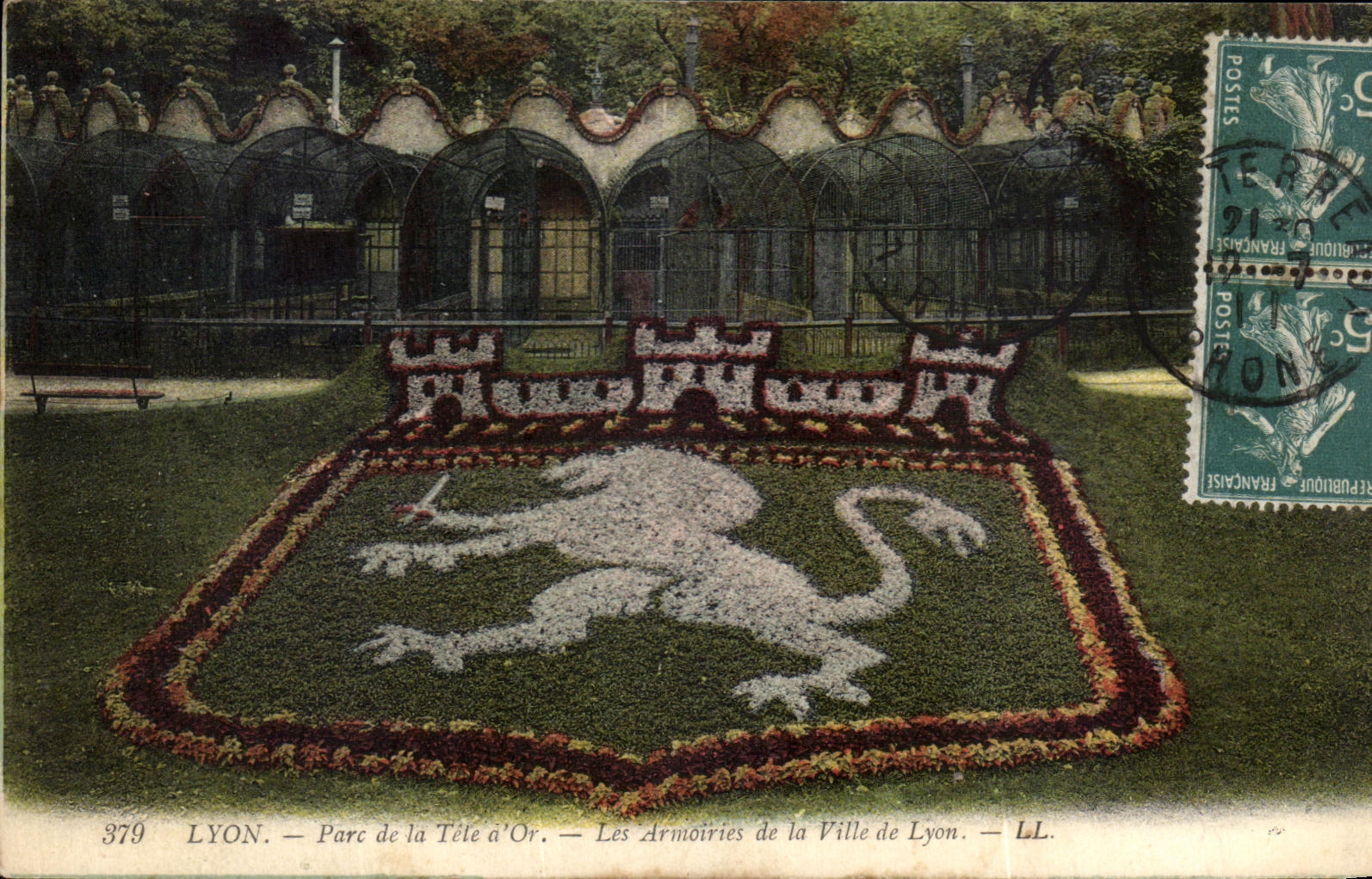 CPA Lyon Parc de la Tete a 'Or Les Drmoiries de la Ville de Lyon
