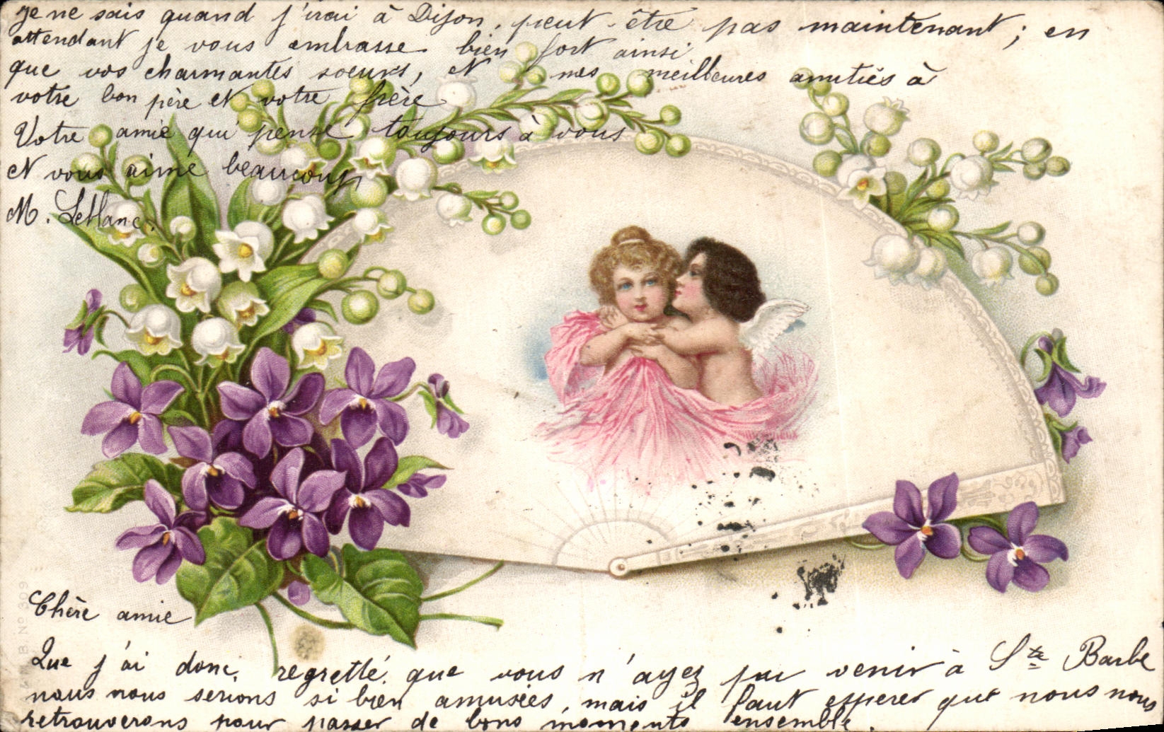 Lirio de los valles de Flerus de los angeles de la fantasia de CPA