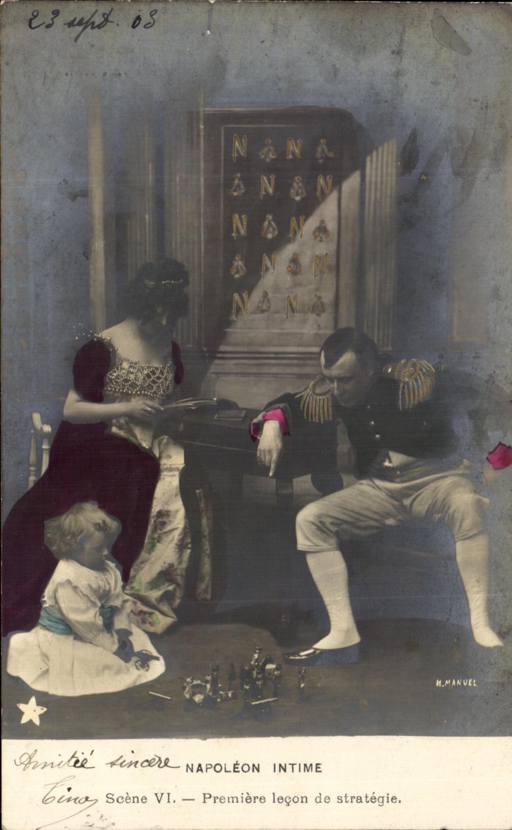 CPA Napoleon Intimates Seene first lesson of Napoleon Strategy 1st